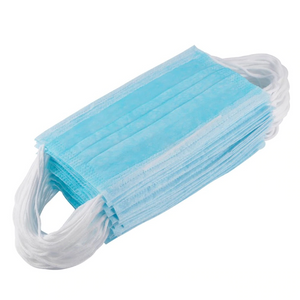 Disposable 10/50 pcs Mouth Mask 3-Ply Anti-Dust Nonwoven Elastic Earloop Salon Mouth Face Masks