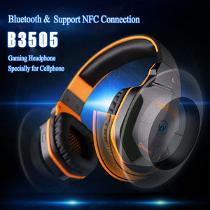 KOTION EACH B3505 Wireless Bluetooth Headset Headband Gaming Headset with Microphone BT4.1 Stereo Headphone For iPhone Huawei