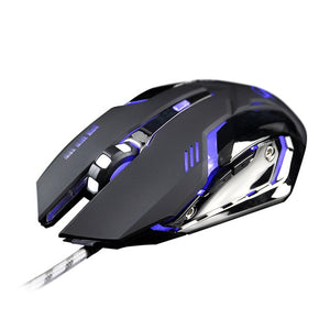 ZUOYA Professional gamer Gaming Mouse 8D 3200DPI Adjustable Wired Optical LED Computer Mice USB Cable Mouse for laptop PC