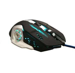 Professional USB Wired Gaming Computer Mouse 5500 DPI Optical LED Lighting  Mouse Gamer  for Computer Overwatch Pubg Dota 2