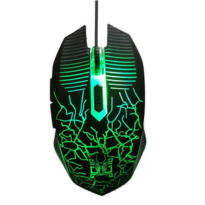 Professional USB Wired Gaming Computer Mouse 5500 DPI Optical LED Lighting  Mouse Gamer  for Computer Overwatch Pubg Dota 2