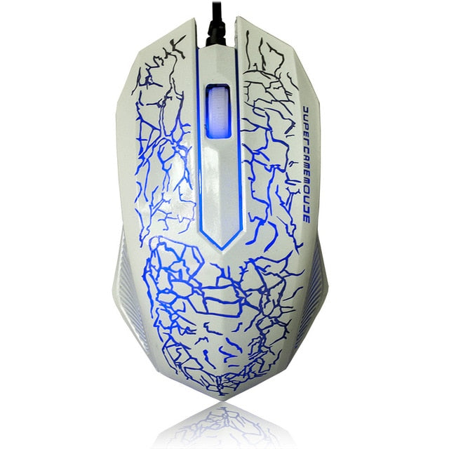 Professional USB Wired Gaming Computer Mouse 5500 DPI Optical LED Lighting  Mouse Gamer  for Computer Overwatch Pubg Dota 2