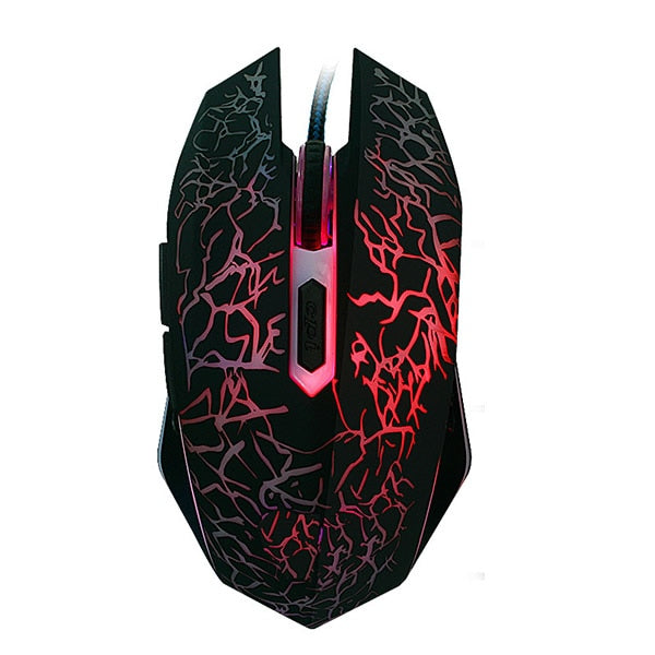 Professional USB Wired Gaming Computer Mouse 5500 DPI Optical LED Lighting  Mouse Gamer  for Computer Overwatch Pubg Dota 2