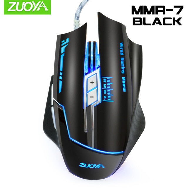 Professional Gaming Mouse DPI Optical Wired Mouse LED Backlight Computer Mice For Laptop PC Game