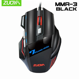 Professional Gaming Mouse DPI Optical Wired Mouse LED Backlight Computer Mice For Laptop PC Game