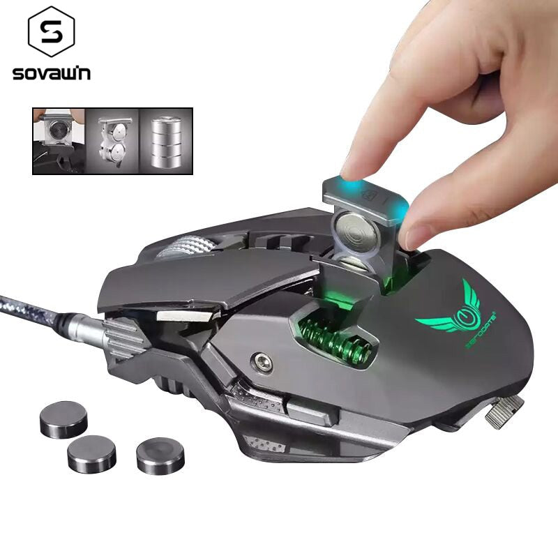 G9 Gaming Mouse Wired USB DPI Adjustable Macro Programmable Mouse Gamer Optical Professional RGB Mause Game Mice For PC Computer